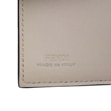 将图像加载到图库查看器中，FENDI Peekaboo Tri-Fold Wallet Brown8M0426 Leather
