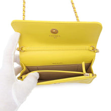 Load image into Gallery viewer, CHANEL Matelasse Cocoball Chain Phone Case YellowAP3071 Lambskin
