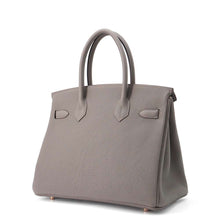 Load image into Gallery viewer, HERMES Birkin Gris Meyer Togo Leather Size 30
