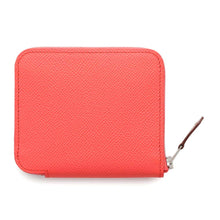 Load image into Gallery viewer, HERMES Azap compact silk in Rose texas Epsom
