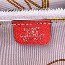 将图像加载到图库查看器中，HERMES Azap compact silk in Rose texas Epsom
