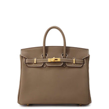 将图像加载到图库查看器中，HERMES Birkin Etoupe Togo Leather Size 25
