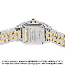 将图像加载到图库查看器中，CARTIER PANTHERE de Cartier SM H30mm×W22mm Stainless Steel K18YG Silver DialW2PN0006
