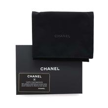 将图像加载到图库查看器中，CHANEL Matelasse Classic Small Flap Wallet BlackAP0230 Caviar Leather
