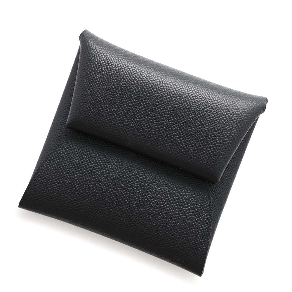 HERMES Bastia Black Veau Madame