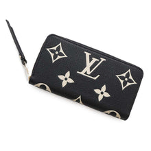 Load image into Gallery viewer, LOUIS VUITTON Zippy Wallet Noir/BeigeM80481 Bicolor Monogram Empreinte Leather
