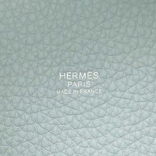 Load image into Gallery viewer, HERMES Picotin Lock Blue Pale Taurillon Clemence Size PM
