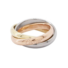 将图像加载到图库查看器中，CARTIER Trinity Ring Classic Model Size 47/#7B4234200 K18YG K18PG K18WG
