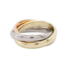 将图像加载到图库查看器中，CARTIER Trinity Ring Classic Model Size 47/#7B4234200 K18YG K18PG K18WG
