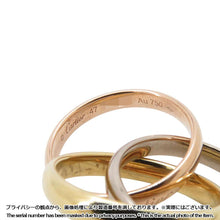 将图像加载到图库查看器中，CARTIER Trinity Ring Classic Model Size 47/#7B4234200 K18YG K18PG K18WG
