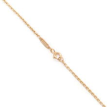 Load image into Gallery viewer, TIFFANY&amp;Co. Hardware Double Link Pendant Necklace Size Small75060726 18K Pink Gold
