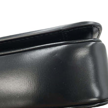 Load image into Gallery viewer, CELINE Teen Triomphe Shoulder Bag Black188423 Shiny Calf Leather
