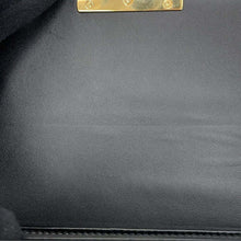 Load image into Gallery viewer, CELINE Teen Triomphe Shoulder Bag Black188423 Shiny Calf Leather
