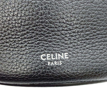 Load image into Gallery viewer, CELINE big bag bucket Black187243 Leather Size Nano
