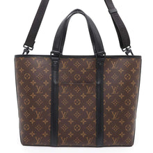 Load image into Gallery viewer, LOUIS VUITTON Weekend tote BeigeM45734 Monogram Macassar Canvas Size PM
