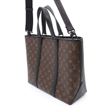 将图像加载到图库查看器中，LOUIS VUITTON Weekend tote BeigeM45734 Monogram Macassar Canvas Size PM
