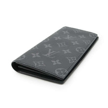 Load image into Gallery viewer, LOUIS VUITTON Portefeuille Brazza NoirM61697 Monogram Eclipse
