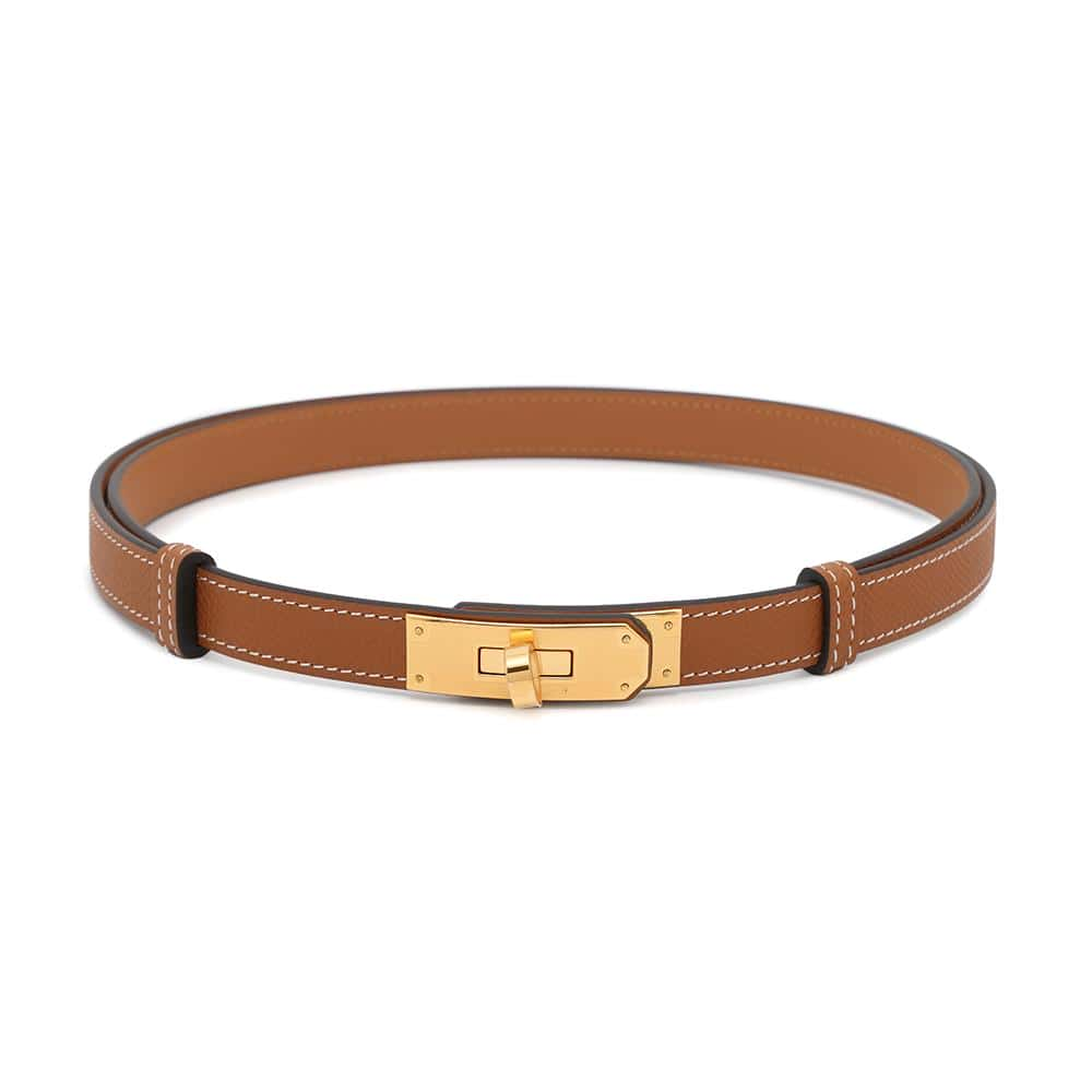 HERMES HERMES Kelly Belt Gold Epsom