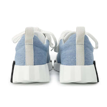 Load image into Gallery viewer, HERMES Sneakers 《Bouncing》 Blue/WhiteH251100Z Denim Leather Size 37.5
