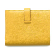 Load image into Gallery viewer, HERMES Bean compact Jaune Ambre Epsom
