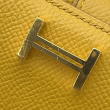 Load image into Gallery viewer, HERMES Bean compact Jaune Ambre Epsom
