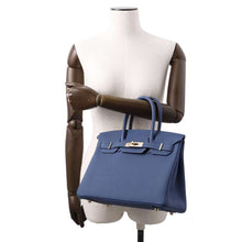 Load image into Gallery viewer, HERMES Birkin Blue Tie Togo Leather Size 30
