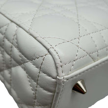 Load image into Gallery viewer, Dior Lady Dior MY ABCDIOR 2wayHandbag WhiteM0538OCAL Lambskin Size Small
