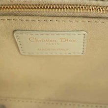 将图像加载到图库查看器中，Dior Lady Dior MY ABCDIOR 2wayHandbag WhiteM0538OCAL Lambskin Size Small
