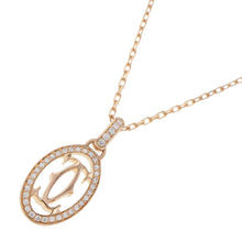 Load image into Gallery viewer, CARTIER Double C Do Cartier NecklaceB7219300 18K Pink Gold
