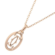 Load image into Gallery viewer, CARTIER Double C Do Cartier NecklaceB7219300 18K Pink Gold
