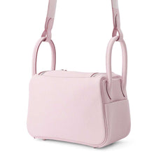 Load image into Gallery viewer, HERMES Lindy Verso Mauve Pale/New White Taurillon Lecmans Size Mini
