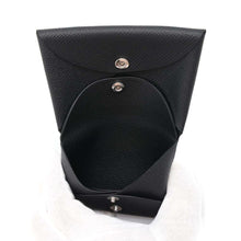 将图像加载到图库查看器中，HERMES Calvi Duo Black Epsom
