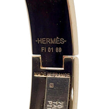 将图像加载到图库查看器中，HERMES Clic Crack PM Tattersall Check Pink Pink Gold Plated
