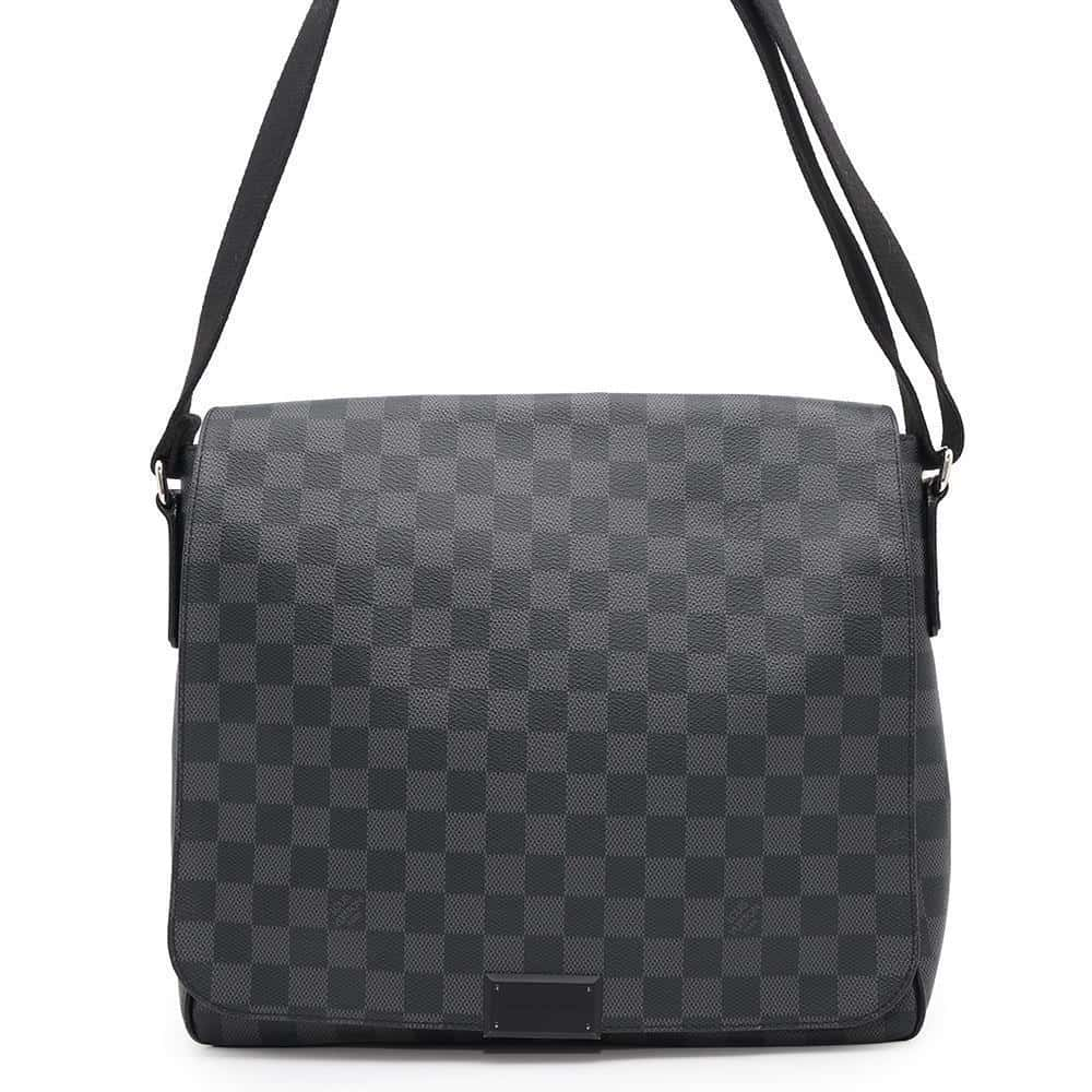 LOUIS VUITTON District NoirN41272 Damier Graphite Size MM