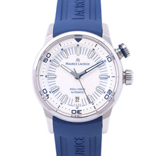 将图像加载到图库查看器中，MAURICE LACROIX Pontus S diver W42mm Stainless Steel Rubber White DialPT6248-SS00L-130-4
