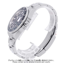 将图像加载到图库查看器中，ROLEX GMT MasterII W40mm Stainless Steel Black Dial126710GRNR
