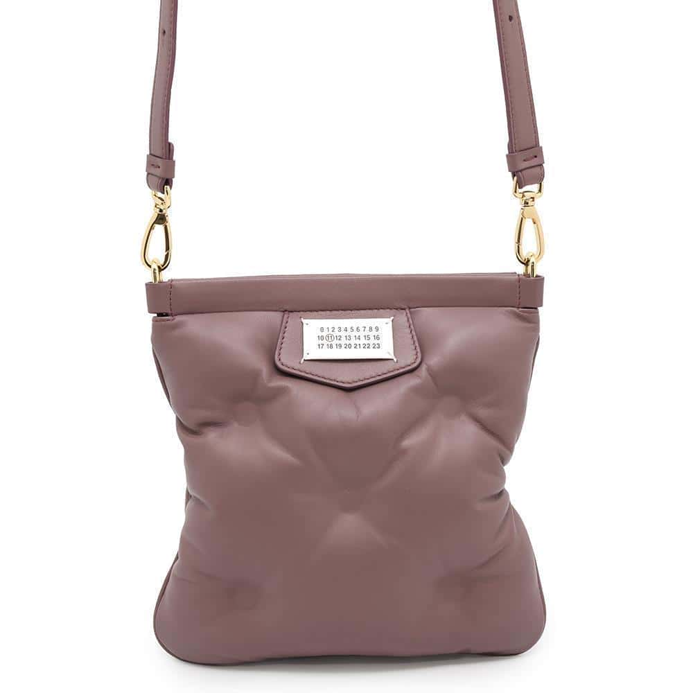 Maison Margiela Maison Margiela Glam Slam Shoulder Bag PurpleSB1WG0005 Lambskin