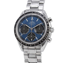 将图像加载到图库查看器中，OMEGA Speedmaster Racing W40mm Stainless Steel Blue Dial326.30.40.50.03.001
