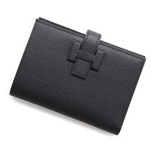 将图像加载到图库查看器中，HERMES HPassant Compact Black Epsom
