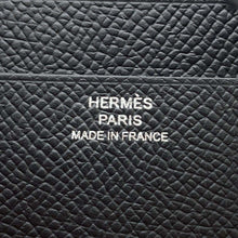 将图像加载到图库查看器中，HERMES HPassant Compact Black Epsom
