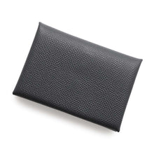 将图像加载到图库查看器中，HERMES Calvi Duo Black Epsom
