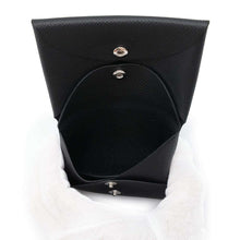 将图像加载到图库查看器中，HERMES Calvi Duo Black Epsom
