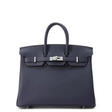 Load image into Gallery viewer, HERMES Birkin Blue Nuitバーキン25 Togo Leather Size 25
