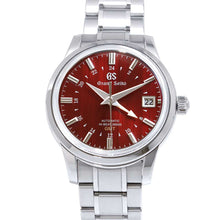 将图像加载到图库查看器中，SEIKO Grand Seiko Elegance Collection Mechanical Hi-Beat36000 GMT W39.5mm Stainless Steel Red DialSBGJ273
