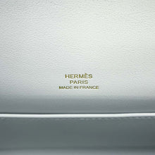 Load image into Gallery viewer, HERMES PochetteKelly Gri Platinum Swift Leather
