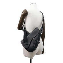 Load image into Gallery viewer, Dior Saddle bag Black1ADPO093YKK Leather
