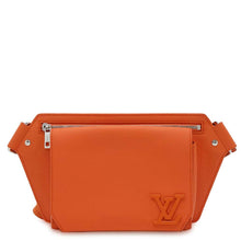 将图像加载到图库查看器中，LOUIS VUITTON LV Aloe Gram BumbagNV OrangeM59625 Grained Calf Leather
