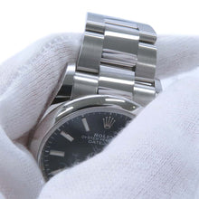 将图像加载到图库查看器中，ROLEX Datejust 36 W36mm Stainless Steel Bright Blue Dial126200
