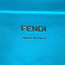 Load image into Gallery viewer, FENDI Baguette 2WAYChainShoulder Bag Light Blue8BS017 Leather Size Small
