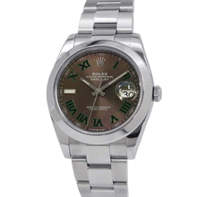 Load image into Gallery viewer, ROLEX Datejust W41mm Stainless Steel Slate Dial126300
